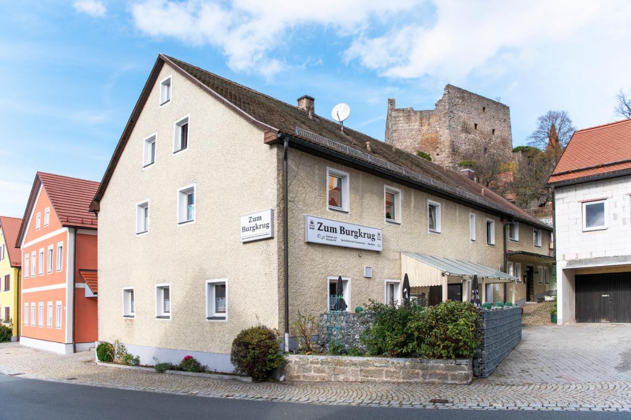 Gasthof Zum Burgkrug Hotell Leuchtenberg Eksteriør bilde